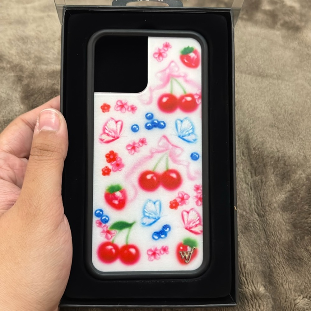 sweet cherries wildflower case for iphone 12 pro max